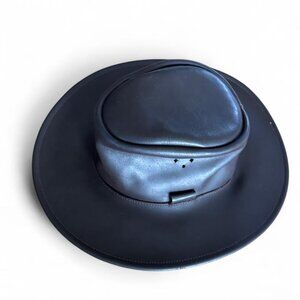 Kakadu Traders Leather Hat Size Medium